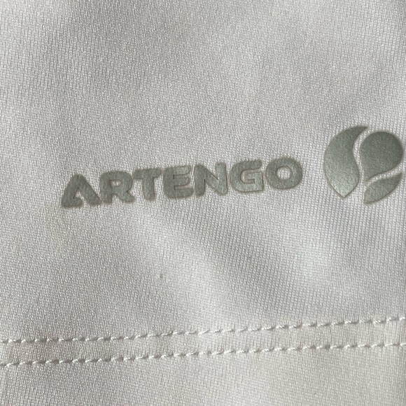 Ladies White Artengo Pickleball Tennis Skirt Skort, Small - Picture 7 of 7